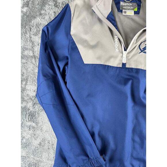 Reebok NHL Center Ice Tampa Bay Lightning ¼ Zip Pullover Jacket Size S - Picture 8 of 9